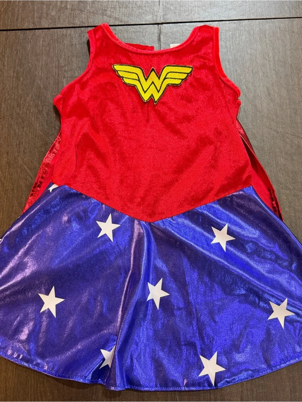 Rubie's Wonder Woman Kids Costume Dress with Cape Sz M